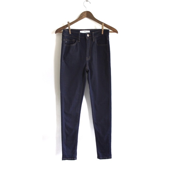 KanCan NWOT Dark Skinny Jeans 25 0 - Picture 3 of 11